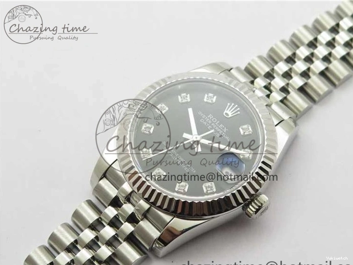 Bracelet Dial Black BP Edition Crystal on Maker Jubilee 31mm 278271 Datejust SS Best 0202